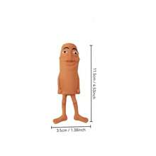 豪华东东萨胡尔AI经典撒哈拉木制娃娃，意大利玩具柔软毛绒可变形减压娃娃，AI新文化减压玩具，麻糬玩具，儿童柔软毛绒玩具，亲子互动玩具，减压玩具，快乐玩具，派对玩具 - 彩色 - 查看 12