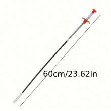 Toilet Unclogging Tools - Household Toilet Drain Cleaner With 4 Claws, Flexible Handheld Sewer Gripper For Debris Removal, Household Sink And Drain Garbage Pickup, Restaurant And Hotel Sink Cleaning Pliers - 23.62吋排水工具 - 查看 3