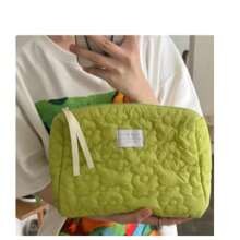 New Flower Pattern Women Makeup Bag Toiletries Cosmetic Organizer Zipper Bag Travel Wash Pouch Cosmetic Bag Female Make Up Bags