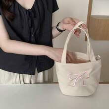 Women Top Handle Bags - 白色 - 查看 5
