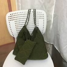 Women Shoulder Bags - 綠色 - 查看 5
