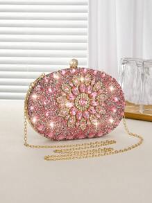 European And American Fashion Handheld Banquet Bag Cross-Border Popular Love Bag Retro Chain Shoulder Crossbody Bag Wallet