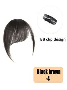 Synthetic Air Bangs Wig For Women 1 Clip In Hairpieces Accessories Mini Fake Bangs Suitable For Girls