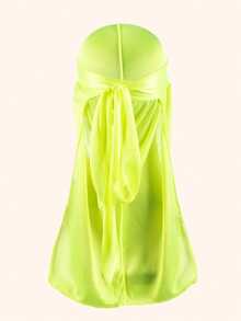 Durag con tiras largas, pañuelos para la cabeza para hombres, gorra para ondas - Multicolor - Ver 12