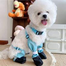 All-Season Outdoor Dog Shoes/Boots, Anti-Slip & Anti-Dirt, Small Puppy Paw Protectors, Suitable For Dog Walking - Multicolor - View 16