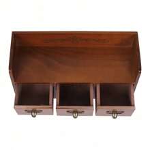 Files Box & Rack - Brown - View 2