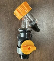 Water Heater Cleaning Tool, Adapter With Gasket, Auxiliary Tool For Removing Dirt From Water Heater, Universal Interface - màu vàng - Xem 3