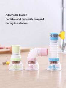 1 Faucet Splash Protector, Shower Extension Filter Nozzle Net