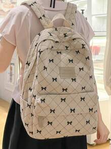 Women's Plaid Backpack, Classic & Fashionable