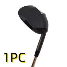 10个/3个/1个装 新款极简主义高尔夫球杆头套，推杆头套，皮革材质，内衬绒毛，保护高尔夫球杆，设计简约经典，黑色、棕色、蓝色可选，适用于高尔夫球场、庭院、公园 - 彩色 - 查看 14