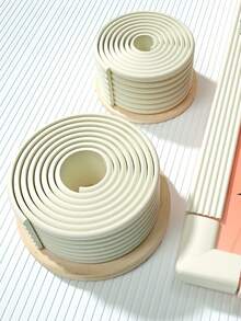 1pc , Collision Protection Corner Guard Edge Bumper Soft Cushion Self-Adhesive Anti-Collision Table Corner, Stair, Wall (2m/Roll) - Multicolor - View 14