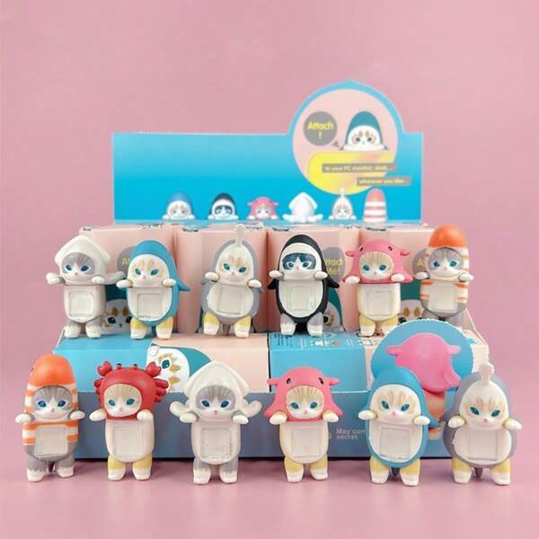 1 set de 12 pièces Mignons Anges Sonny Angels en boîte surprise, Anges de légumes et de fruits pour fête, Autocollants pour coques de téléphone portable, Décoration d'intérieur de voiture, Décoration de table, Modèle, Collection d'action, Décoration de sac à dos, Noël, Divertissement pour fête de vacances, Cadeaux pour fête d'anniversaire