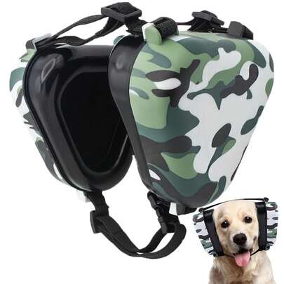 Audífonos para Perro Ruido,Orejeras Contra Ruido para Perro 29DB,Ajustables para Comodidad y Calma,Reducir Ruidos Lrritantes Como Truenos y Fuegos Artificiales,Ldeal para Hunting y Viajes