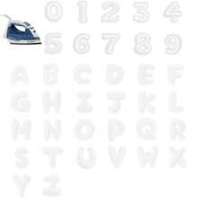 9/26/36/52 Mini Letters Patch, Cute And Mini, Is A High-Quality Auxiliary Material For DIY Decorating Clothing, Can Be Sewn And Ironed, Full Of Creativity, Used For Clothing, Bags, Shoes, Hats Decoration - 彩色 - 查看 26