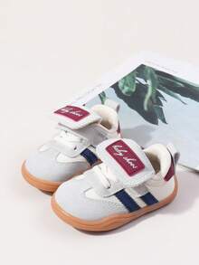 Spring & Autumn New Baby Casual Shoes, Toddler Anti-Slip Soft Sole Sneakers, Children Fashion Pre-Walker Shoes, Unisex