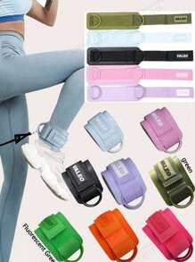 1pc New Fitness Ankle Strap/Leg & Butt Workout Trainer/Ankle Strap Band/Resistance Band Anchor, Suitable For Men And Women