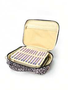 1pc Women'S Large Size Letter Embroidery Multifunctional Bible Bag Shoulder Bag Bible Handbag Bible Bag Bible Bag With Shoulder Strap Bible Bookmark Box Suitable For Girls Women Daily Storage Participating In Worship Activities Give To Children Parents Holiday Gift Does Not Include All The Pens And Notebooks Inside Please Note Whether The Product Size In The Picture Is Suitable For You - Multicolor - View 7