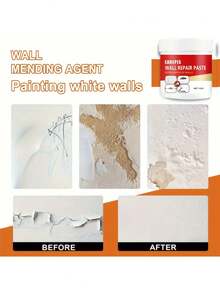 Home Decor Wall Repair Paste Kit - No Experience Needed, Easy To Apply And Sand For Smooth Wall Restoration, Waterproof And Anti-Crack, Convenient Installation - Multicolor - View 8
