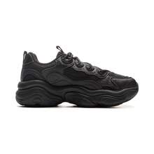 Zapatillas casuales con cordones de espuma de memoria MIA para mujer de Li-Ning, zapatillas de moda clásicas para ir al trabajo, AGCV276 - Negro - Ver 3