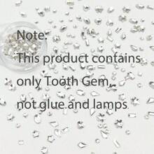 18pcs Butterfly & Rhinestone Colorful Tooth Jewelry Set, Cute Y2K Super Shiny Tooth Accessories For Daily, Party, Holiday, Unisex (No Glue Included) - 18PC Colorful Love - View 2