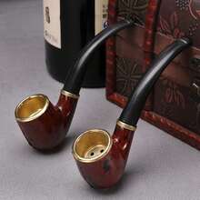 3 合 1 烟斗套装 - 1 个烟斗，1 个烟斗清洁工具，1 个储物袋 - 家用小工具，吸烟配件，节日礼物，生日礼物，朋友礼物，万圣节礼物，圣诞节礼物 - 1PC - 查看 7