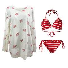 Swim Gear Sets - Rojo + overoles - Ver 2