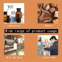 1 pieza Taza medidora de líquidos de plástico, taza multiusos para hornear, herramienta esencial de cocina, suministros de cocina - Multicolor - Ver 11