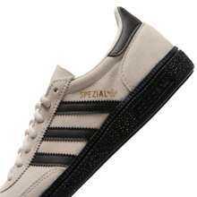 Adidas 男款女板鞋HANDBALL SPEZIAL戶外日常輕鬆舒適休閒運動鞋JR3667 - 礬土棕/黑色/金色 - 查看 8