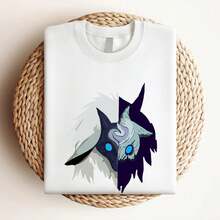 180g Pure Cotton KINDRED Tee T-Shirt Comfortable Breathable For Women Summer Fashion Casual Soft Unisex Designer Clothes Print Round Neck Short Sleeve Men Stylish Graphic Slightly Stretched Versatile Top For Everyday Wear Streetwear - 白色 - 查看 4