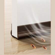 New 36.6 Inch Door Bottom Seal Strip, Soundproof, Draft Stopper, Weatherstrip For Indoor & Outdoor Doors, Available In Deep Brown/Gray/White/Black - Ideal For Sealing Door Bottom Gaps