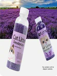 猫砂除臭剂，温和宠物专用，有效去除猫咪尿味，也适用于其他小型宠物。宠物清洁用品，猫砂除臭剂，小型宠物除臭剂，温和猫咪除臭喷雾，猫窝除臭剂，宠物笼除臭喷雾，猫尿味消除剂。 - 彩色 - 查看 5