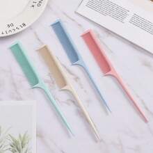 4 Stück Kunststoff-Färbekämme mit Gewinde, professionell für den Friseursalon geeignet, gleichmäßige Farbverteilung, rutschfeste Zähne, langanhaltend und leicht zu reinigen, für den Heimgebrauch geeignet