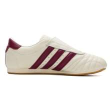 女款休閒鞋adidas TAEKWONDO W輕盈舒適緩震戶外日常運動休閒鞋JS4527 - 漢玉白/高雅醬紫/樹脂黃 - 查看 2