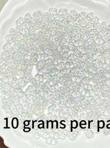 约 20 克。200 颗种子珠、4x8 毫米 A 级花生形种子珠和骨头形亚克力珠，用于制作手链、项链和耳环珠宝 - 4*8 mm A 級花生形種子珠 - 查看 13