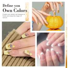 Esmalte de uñas en gel LIMEGIRL, set de 4 colores de la serie de colores estacionales, de larga duración y resistente, set de esmalte de uñas en gel que se retira con remojo, set de manicura DIY, regalo de manicura para salón y hogar, para mujeres