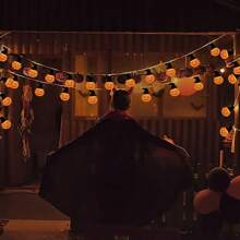 1 件 10/20 LED 万圣节小南瓜带黑帽子灯串恐怖氛围吊灯电池供电适用于家庭卧室门节日万圣节室内外派对酒吧装饰万圣节装饰灯家居装饰派对装饰万圣节装饰房间装饰万圣节花园装饰礼物仙女