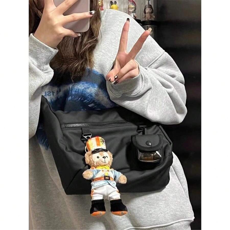 Women Shoulder Bags - 黑色 男女中性包 - 查看 1