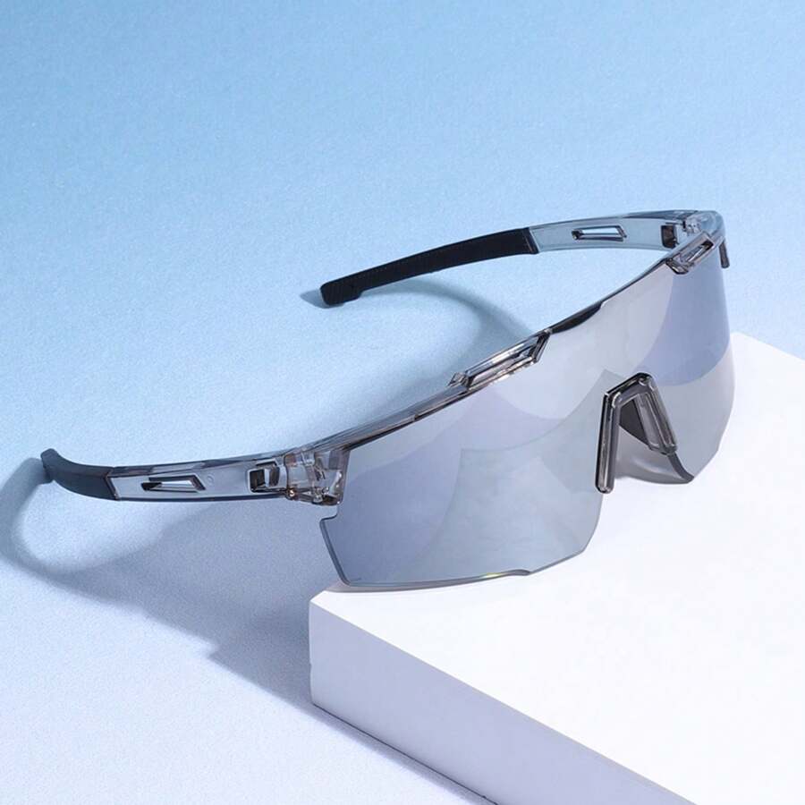 1 Pair Outdoor Sports Cycling Running Fashion Colorful Half-Frame Glasses