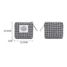 Women's Makeup Bag - Compact Handbag With Tassel Decor, Spacious Interior For Cosmetics, Cards, Cash, Korean Style Daily Organizer Bag - Gift For Women And Students, Fashion Cosmetic Pouch, Durable Design, Essential Accessory