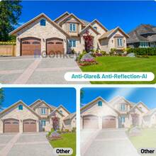 3Pack 2K Wireless Window Camera, 5GHz&2.4GHz WiFi Indoor Cameras For Home Security W/ ChroMax Al Color Night Vision,Person,Pet,Vehicle & Motion Detection,24/7 Recording,Easy & Quick Install, Indoor Surveillance, Vehicle Detection, Sleek Design, - trắng - Xem 3