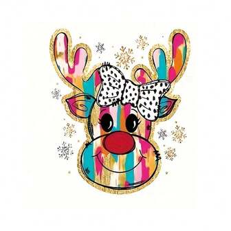 1/2/3pcs Christmas Winter Fashion Bow & Christmas Tree Pattern Heat Transfer Stickers, DIY Heat Transfer Stickers Suitable For DIY Washable Stickers, Handmade Iron-On Clothing Accessories, Textile Decoration Heat Transfer Foil