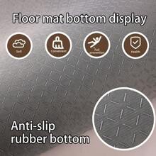 1pc Printed Floor Mat, Absorbent & Quick-Drying Kitchen Floor Carpet, Non-Slip & Super Soft Entry Doorway Floor Rug, For Bathroom Bedroom Kitchen Living Room, Ideal Bathroom Supplies, Home Decorations Fluffy Plush Decor