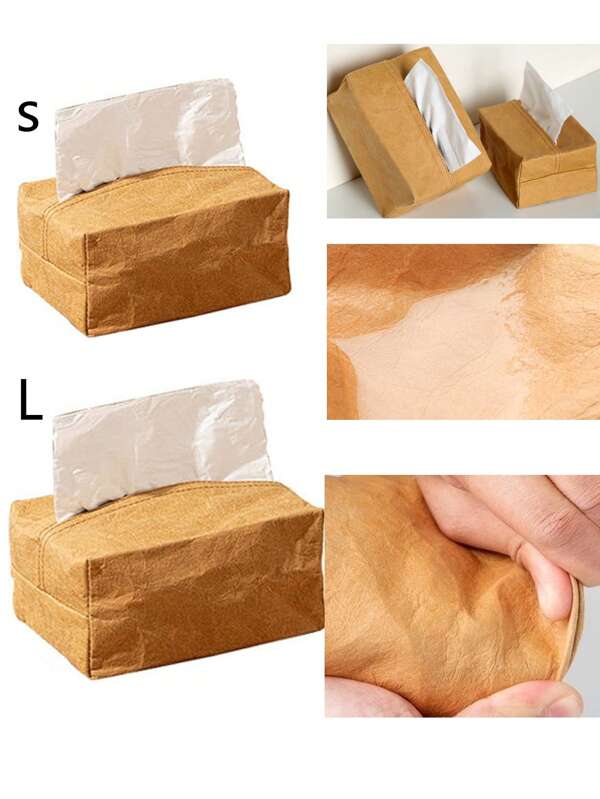 Simple Tissue Box Living Room Advanced Ins Style Home Bathroom Paper Box Creative Restaurant Car Tissue Storage