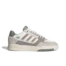Adidas Originals Drop Step 2.0 Sepatu Sneakers Low-Top Nyaman & Serbaguna, Anti Selip, Putih & Cokelat - Putih Coklat - View 2