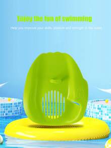 1 对游泳手掌划水掌，男女通用自由泳训练蹼手套