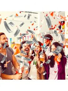 100/500 Yuan Prop Set - An Ideal Choice For Parties, Weddings, TV And Music Videos; Very Suitable For Photography, Bar And KTV Decoration, Party Props; Paper Materials, Carnival Props, Birthday, Halloween, Christmas Props