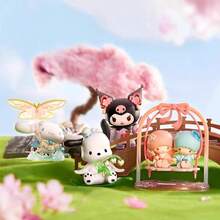 Miniso 名创优品新款韵律花朵连衣裙盲盒，精致彩绘细节，PVC材质，非常适合主题装饰和生日礼物（1件，随机发货） - 彩色 - 查看 2