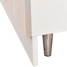 Shally Dogan Mobile Sottolavello per Cucina 2 Ante componibile Mobiletto base da 80 per lavello 80 x 50 x 85 cm