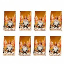 2/4 pièces Serviettes décoratives d'Halloween - Très absorbantes, en microfibre, lavables en machine, conviennent pour la décoration de fête, la cuisine, la cuisson, les cadeaux de pendaison de crémaillère et le nettoyage. Adaptées pour la cuisine, la salle de bain et les toilettes