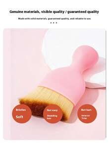 Nano Fiber Asymmetrical Gap Duster, Softer Than Hair - Pink - View 3